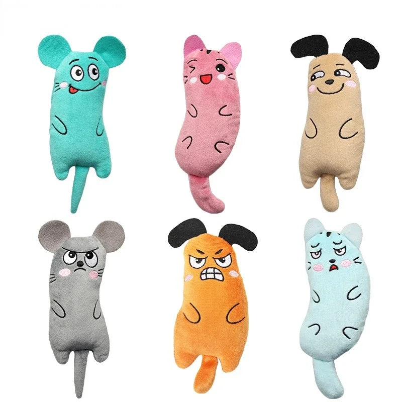 Plush Catnip Chew Toy For Cats – Soft Bite & Teeth Care