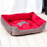 Winter Warm Plush Dog Bed