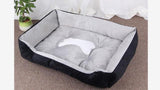 Winter Warm Plush Dog Bed