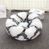 Long Plush Cushion Bed