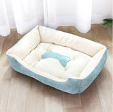 Winter Warm Plush Dog Bed