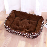 Winter Warm Plush Dog Bed