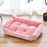 Winter Warm Plush Dog Bed